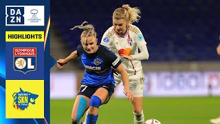 HIGHLIGHTS  Olympique Lyonnais  St Pölten  UEFA Womens Champions League 202324 Deutsch [upl. by Gula]