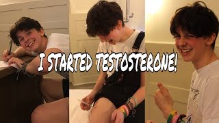 I STARTED TESTOSTERONE  NOAHFINNCE [upl. by Luz]