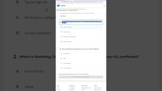 Self Serve SSL Certificates in Marketing Cloud Engagement Quick Look  Trailhead [upl. by Perceval]