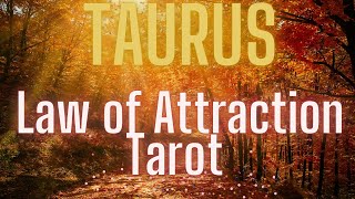 TAURUS Law of AttractionMoney amp Love TarotOctober 2024❤️💰❤️💰 [upl. by Aleedis]