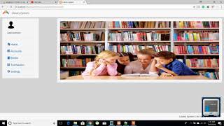 Library management System PHPMysql [upl. by Celestyna]