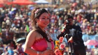 熊美 Mai Xiong in China performing quotHLUB HAIV HMOOBquot  Hmong Intl Hauvtoj [upl. by Purington]