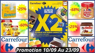 Nouveau Catalogue Carrefour Les Promotions de Cette Semaine Les Bons Plans Du 100924 [upl. by Heathcote]