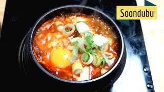 How to make Soondubu Spicy Soft Tofu Stew [upl. by Derriey]