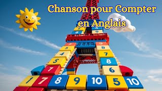 Chanson pour Compter en Anglais [upl. by Elbam]