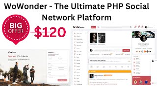 Big Offer Wowonder Script  How to Install WoWonder  The Ultimate PHP Social Network Platform [upl. by Richter]