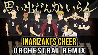 Haikyuu  Inarizakis Cheer  Squad Theme Orchestra Remix [upl. by Farrish]