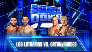 WWE 2k24 FULL MATCH  Los Lotharios vs Randy Orton and Cody Rhodes [upl. by Fotina]