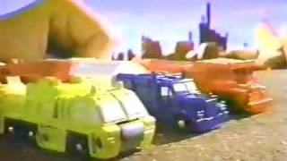 1990 Transformers Micromaster Combiner Transports commercial 30 second version [upl. by Kenelm759]