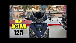 2024 Honda Activa 125 E20 New Model Price Mileage Features Review 3rd variant [upl. by Hermie]