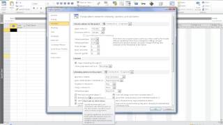 MS Project 2010  Setting Up File Properties [upl. by Franciskus620]