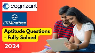 Cognizant LTI Mindtree Previous Year Aptitude Questions  2024  Fully solved [upl. by Aharon]