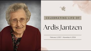 Ardis Jantzen Memorial Service [upl. by Yardna]