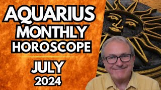 Aquarius Horoscope July 2024 [upl. by Fish33]