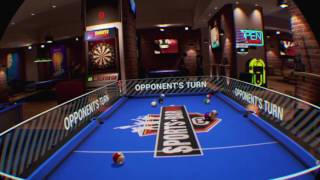 Sports Bar VR Hangout pool gameplay vs AI [upl. by Lalage]