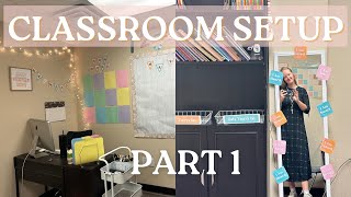 Classroom Setup Part 1  Getting My 4th5th Grade Classroom Ready For The School Year [upl. by Elana941]