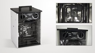 Trotec Elektroheizgebläse TDS 20  der saubere Elektroheizer für Innenräume 33 kW [upl. by Mchail]