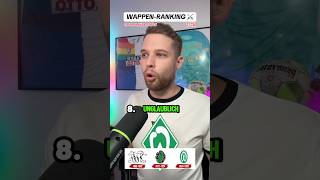 WAPPENRANKING ⚔️🔥 PART4 wappen wappenranking fußball bundesliga [upl. by Aikym]