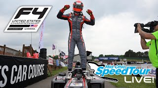 F4 US at MidOhio SpeedTour 2022 🏁 Race 3 Full Race [upl. by Sallie]