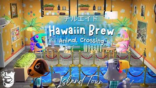 🌴🥥 Hawaiin Brew Cocktail amp Café 🍸☕ Island Tour Relaxing Jazz Music  StudyWorkSleepChill Aid 🎧✨ [upl. by Trisa655]