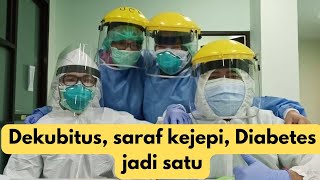 saraf kejepit dekubitus diabetes [upl. by Ahsino884]