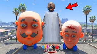 Motu Patlu and Granny Motu face kar grahni game play video 😂 [upl. by Gnoh]