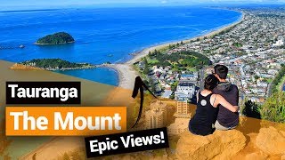 ⛰️ Climbing The Mount in Tauranga amp Mt Maunganui – New Zealands Biggest Gap Year [upl. by Perreault]