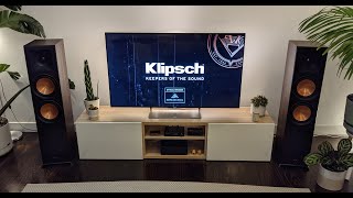 Klipsch R820F vs RP8000F  sound demo amp mini review  Purifi Eigentakt 1ET400A VTV  SMSL SU9 [upl. by Yarazed]