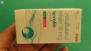 levolin inhaler  Levosalbutamol Inhaler 50 mcg Uses  Cipla levolin inhaler  levolin inhaler Uses [upl. by Aronoh]