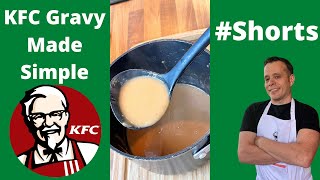 Easy Homemade KFC Gravy shorts [upl. by Duahsar]