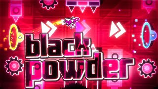 quotblack powderquot by vrdr ALL COINS  Geometry Dash Daily 1121 [upl. by Pape705]