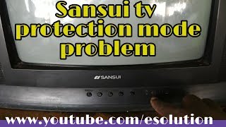 Sansui tv protection mode problem [upl. by Bogusz]