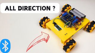 DIY Arduino Mecanum Wheels Robot  3D Printed Chassis [upl. by Adolphe]