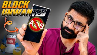 How to block Ads On Smartphone  Unwanted Popup Phone Ads on Android Phone  PRO Tips [upl. by Kurys]