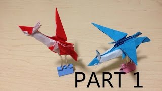 Tutorial  Origami LatiosLatias Part 1 [upl. by Odelet]