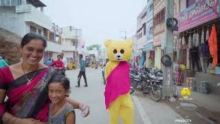 Teddy Prank Part 21 ll Telugu Vinod Teddy Bear Comedy Video ll Manukota Teddy Hizra Getop Teddy Fun [upl. by Nalorac]