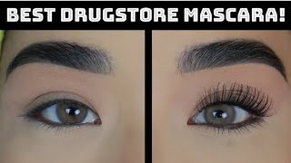 Get Longer amp Fuller Looking Eyelashes  Drugstore Mascara [upl. by Avlis]