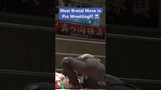 An absolutely sick Sitout Ganso Bomb from Mayumi Ozaki to Mio Momono Total brutality prowrestling [upl. by Fazeli]