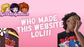 WHO MADE THIS WEBSITE💀 Girls Go Games [upl. by Akiraa]