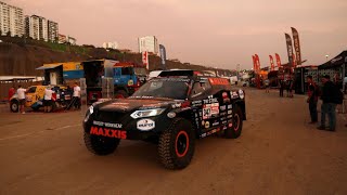 Comienza el Rally Dakar en Perú [upl. by Ahsatsan]