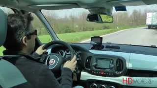 Fiat 500L 0 9 TwinAir 105 test drive [upl. by Imhsar63]