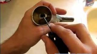 How to Fix a Faucet  How to Tighten a Kitchen Sink Handle [upl. by Herwick]