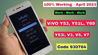 Vivo Y53 Y51L Y69 Y81 V3 V5 V7 Ka Lock Kaise Tode 100 NEW 2023 By Hard Reset Without Pc [upl. by Elisabetta]