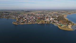 Jezioro Powidz Przybrodzin Ostrowo Anastazewo Kosewo okiem Drona [upl. by Eenalem192]