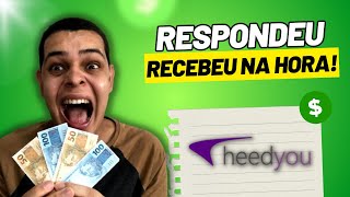 Heedyou É Um Site Simples Que Paga Na Hora É Pix No Paypal [upl. by Eta]