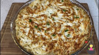 Pasta with Béchamel Sauce Recipe 🍝 Easy and Delicious Dinner in the Oven  White Sauce [upl. by Jade]