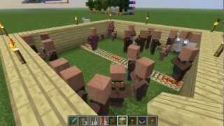 Simple Villager Trading System  Shop System  Tutorial  Minecraft 132 [upl. by Polish134]