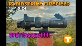 Recensione ITA  Riflescope RAPIDSTRIKE 14x24 FIREFIELD  Softair  Turzo Airsoft [upl. by Eimorej]