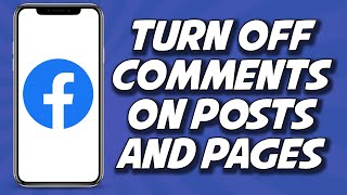 How To Turn Off Comment On Facebook Post And Page 2023 [upl. by Ware281]