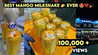 We Travelled 400 Km for this Mango Milkshake 🥭🤩🎉🔥  Hotel Sagar  Food review Tamil  Peppa Foodie [upl. by Camilia]